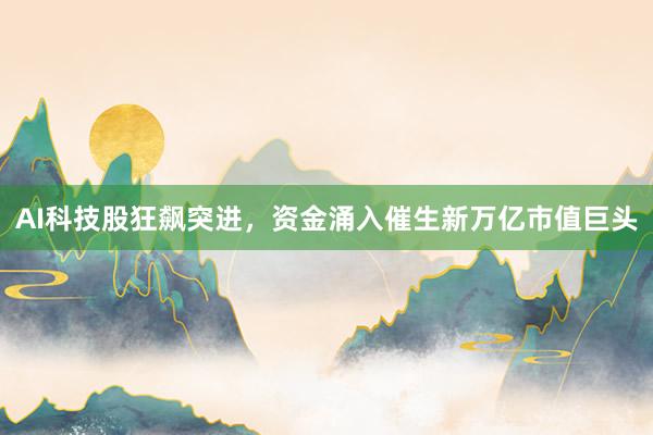 AI科技股狂飙突进，资金涌入催生新万亿市值巨头