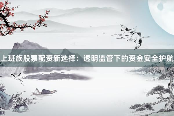 上班族股票配资新选择：透明监管下的资金安全护航